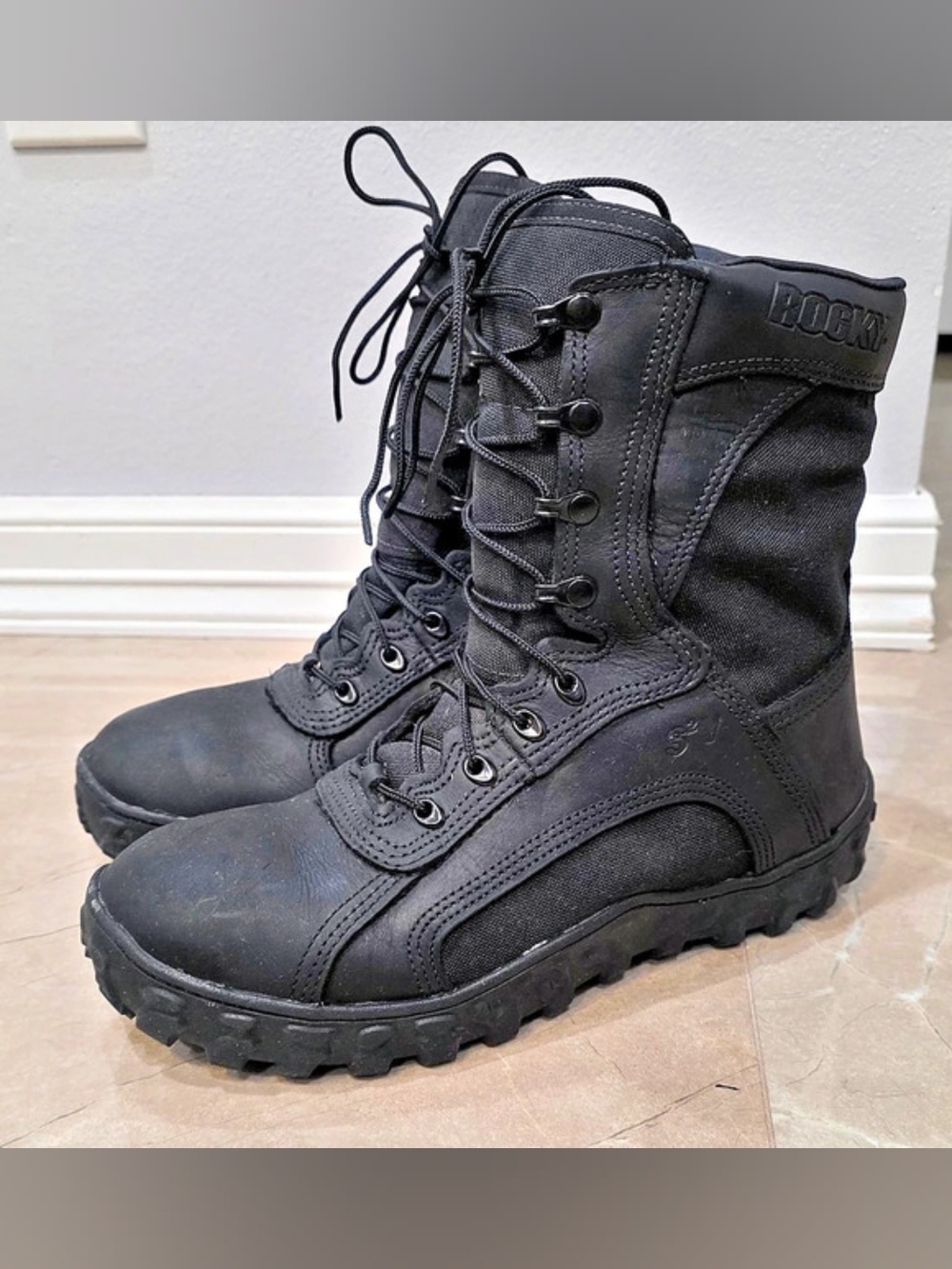 Rocky S2V Tactical Military Boot Black Boots